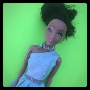 Girls brown skin Barbie doll